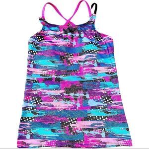 freestyle by Danskin Kids Swimwear Top Sz 7/8